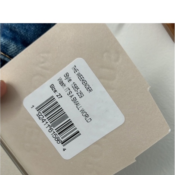 MOTHER SUPERIOR The Weekender Size 27 NWT - Picture 6 of 15